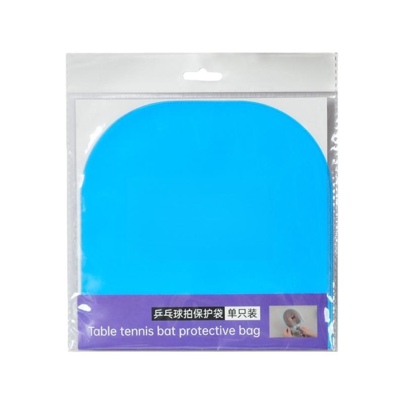 

Table Tennis Racket Guard Secure Paddle Storage Bag Light Weight Materials Professional Protection Sleeve For Racket синій