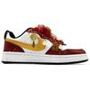 Nike Court Borough Cushioning Abrasion Resistant Low top Skateboard Shoes Unisex Red Gold BQ5448-115(Team1463-)