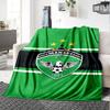 MANAUS FC Print Flannel Blanket High Quality Warm Comfortable Cover for All Seasons Perfect for Gifts Home Decor