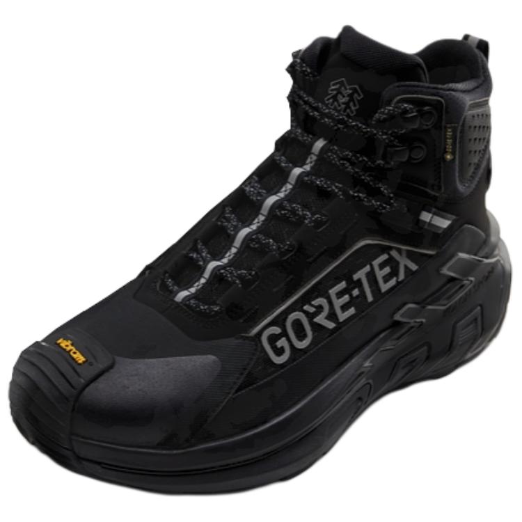 Kolon Sport Move Alpha Mid Waterproof Breathable High-Top Hiking Shoes Unisex Hiking Shoes Black LUFG4WN035