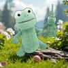 New 26cm Lizard Plush Toys Cute Cartoon Lizard Animal Plush Doll Peripheral Plushie Birthday Gifts