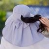 Breathable Sun Hat Lightweight Sunshade Scarf Hat Fashion Bucket Hat  Women