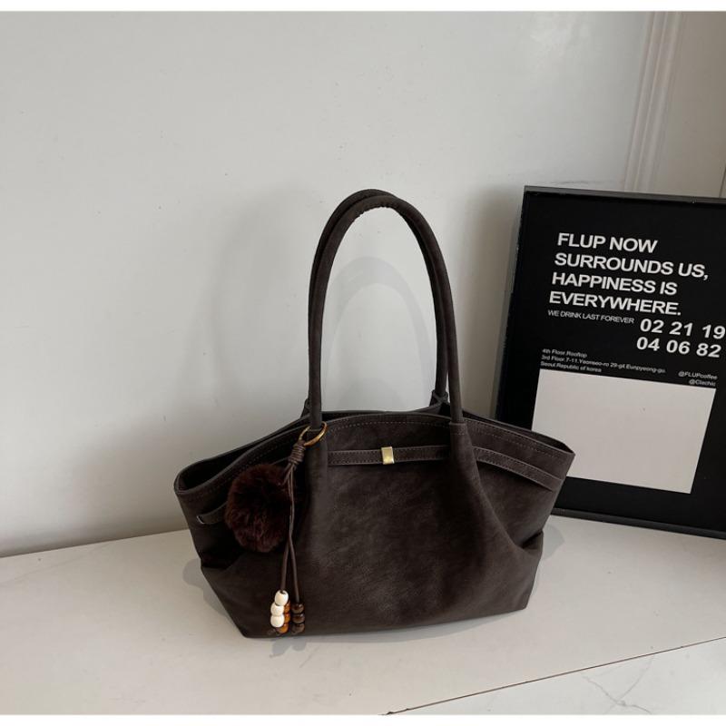Large-capacity Underarm Bag, Fashionable Single-shoulder Bag for Women, Versatile and Popular Commuter Tote Bag