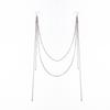 Fashion Simple chain line metal earrings For Women