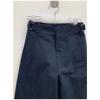 Zuose Women's Navy Wide-Leg Trousers