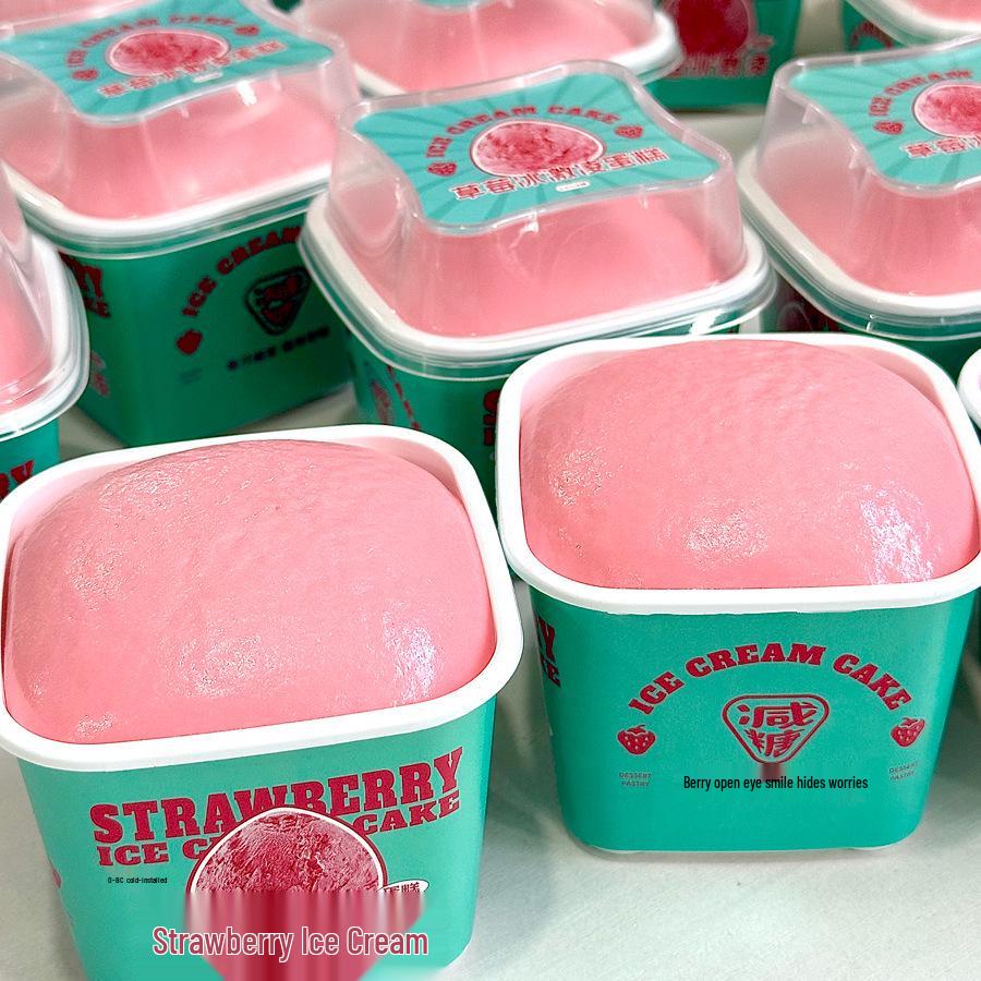 Xiaohongshu Soft Squishy Cake: Finger-Sucking, Rebound, Pinchable Stress Relief Toy