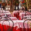 4PCS Tablecloth Weights Outdoor Table Cloth Weights Teardrop Shape Pendant Stones with Metal Clips Marble Table Cover Weights