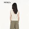 MO&Co. Sleeveless Wool Polo Top
