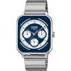 Casio Standard Multi-Function Analog Men's Watch 24-Hour Display Round Rectangle MTP-M307D-2BV Navy Blue