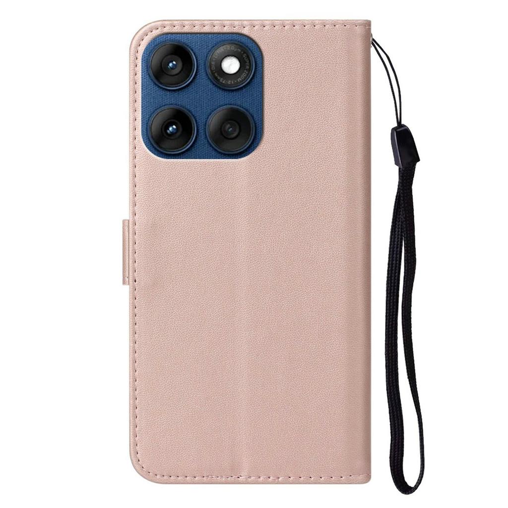 Brieftaschentasche für Motorola Edge 60 5G/60s 5G/60 Fusion 5G PU-Leder Klapphülle Kartenfach Halter