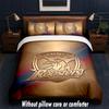 Sydney Roosters Design Bett Bettwäsche Set 1 Bettbezug + 2 Kissenbezüge Weich Atmungsaktiv Haushalt Bettwäsche