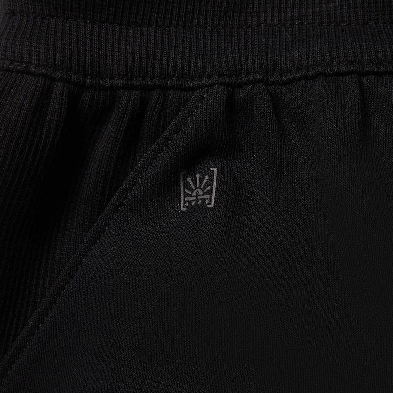 Li Ning Reflective Ice Feel Comfortable Loose Knit Sports Pants Unisex bottoms Black AKLW415-2