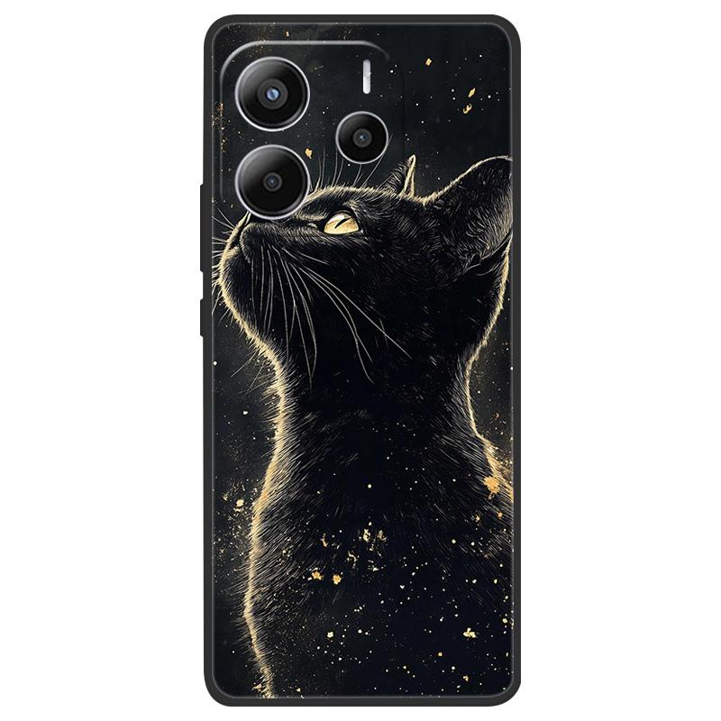 For Redmi Note 14 4G (Europe) Phone Case Marble Painting Pattern Soft Silicone Anti Drop Cover For Xiaomi Redmi Note14 4G Shell