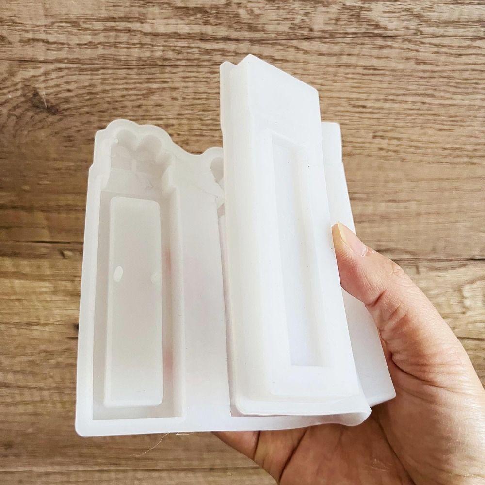 Cute Valentine's Day Cash Gift Box Mold 4 Holes Gift Money Holder Casting Molds  Home Festive Decor