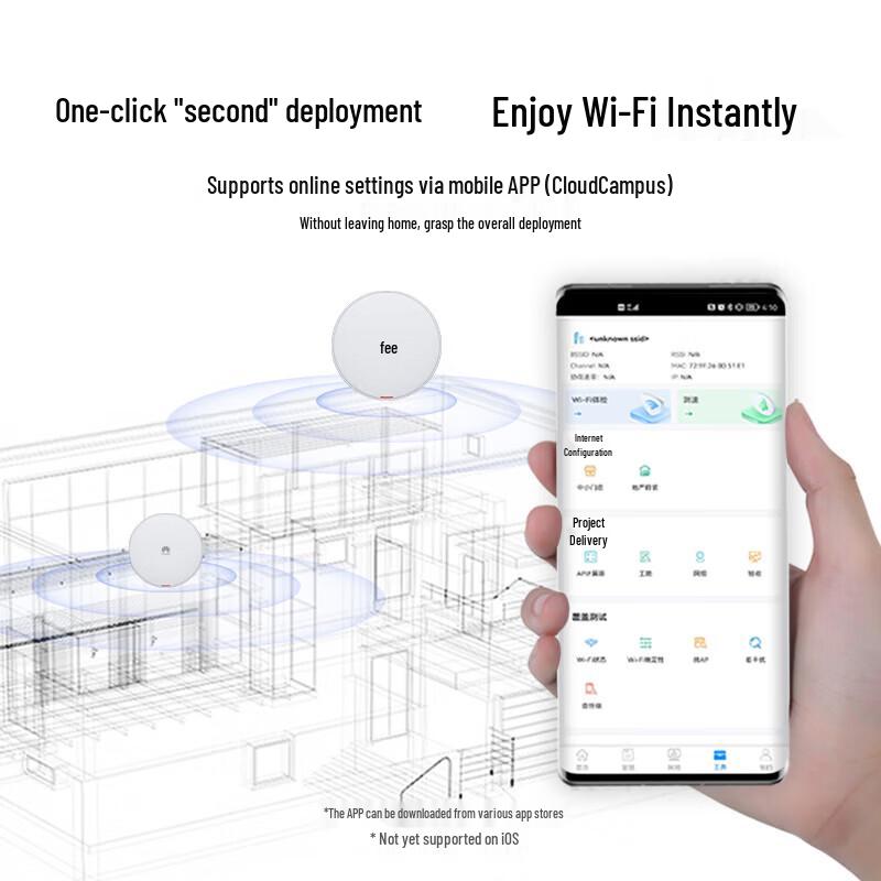 Huawei AirEngine5761S-12 Ceiling-Mount WiFi 6 Access Point