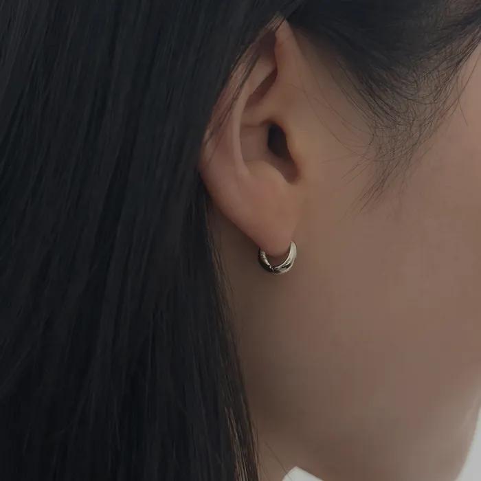 14k Volume One-touch Earrings