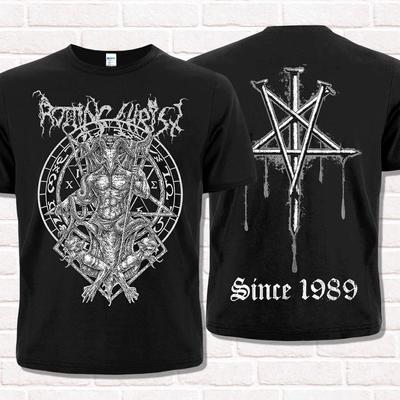 Rotting Christ T-Shirt  Since 1989. Black Metal. Metalheads Style.