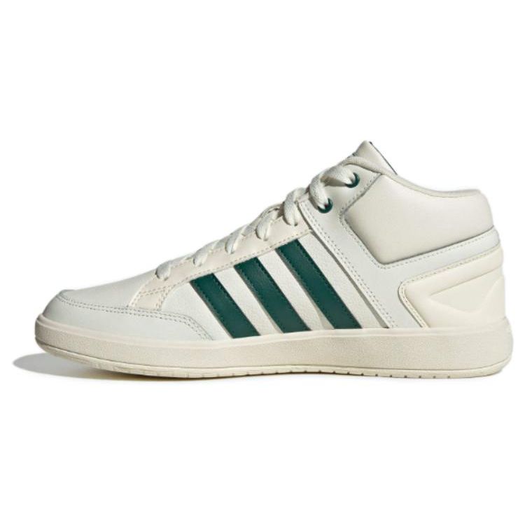 Adidas Cloudfoam All Court Comfortable Simple Shock Absorption Durable Low-Top Sneakers Unisex Sneakers White ID5732