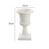 Black White Plastic Vase Wedding Stage Large Vase Decoration Home Furnishings Garden Balcony Courtyard Flower Pot Ornaments
