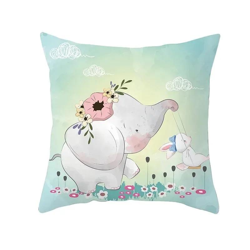 

Сказочный мир мультфильм наволочка украшения для автомобиля офис гостиная диван дома наволочка 40x40cm