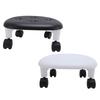 Low Rolling Stool with Wheels Ergonomic Heavy Duty Short Rolling Seat for Bedroom Living Room
