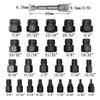 26/10 Pcs/Set Broken Screw Remover Tools Boxed Disassemble Screws Bolt Stud Slip Teeth Removing for Cars and Construction Sites