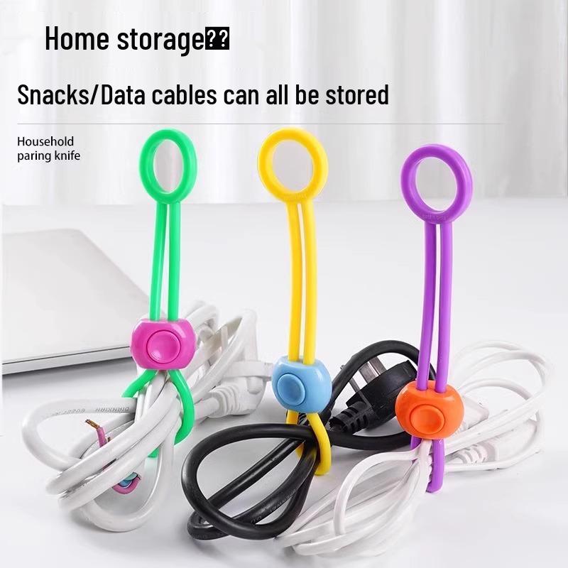 Colorful Food Preservation Sealing Clip & Multifunctional Cable Organizer