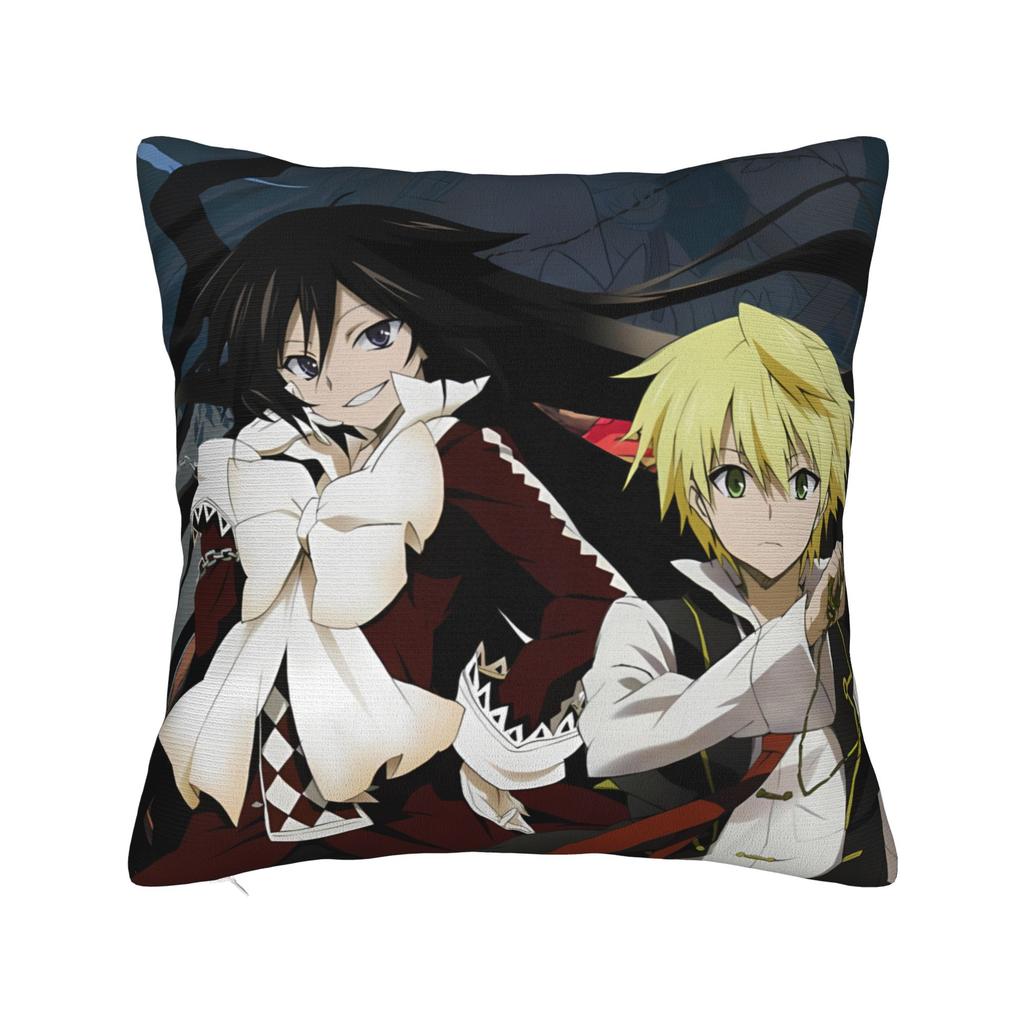 Ozz Manga Pandora Hearts Pillow Cover Novelty Pillow Case For Sofa Home Decoration Comfy Pillowcases Gift