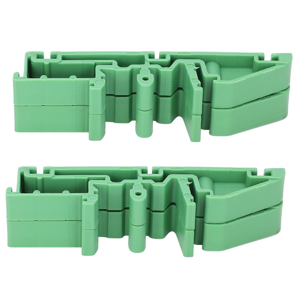 2 Set Circuit Board Bracket C45 DIN Rail Mounting Adapter Install Screw Accessories KPRH‑180