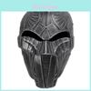 Deslumbrante Máscara de Lorde Sith Prata e Cobre Ideal Para o Halloween e Celebrações Temáticas