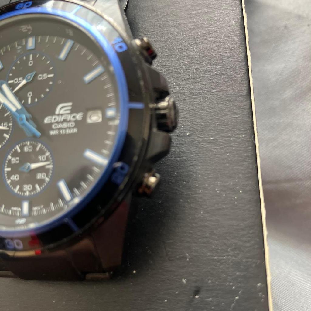 Used EDIFICE CASIO Analog Quartz Watch
