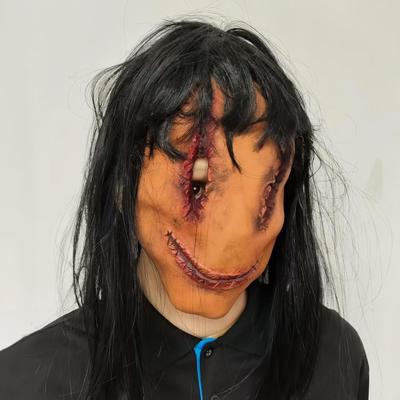 Japanischer Stil genäht Mund Geist Latexmaske