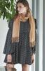GILDARA FT33 Premium Cashmere Basic Wave Cashmere Solid and 100% Scarf, Color, Men's Women's (Camel (Y8612))