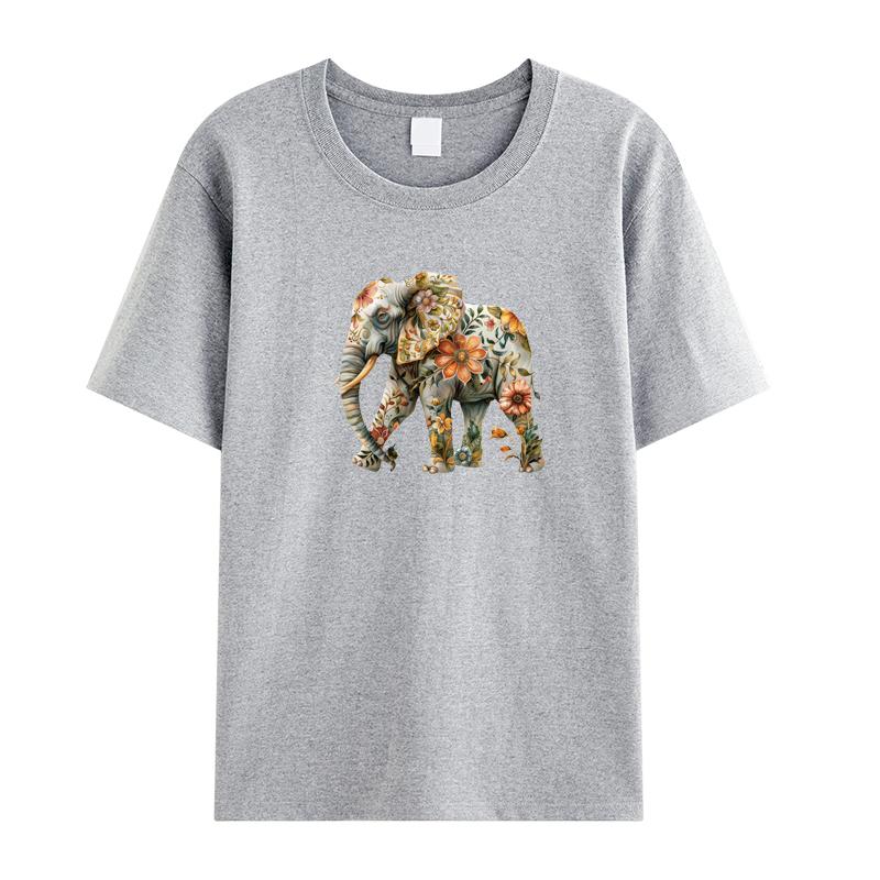 Elefantenaufnäher Htv Für T-Shirts Hut Heißpresse Applikation Diy Hoodies Kleidung Aufkleber Thermische Aufnäher Einfach Zu Drucken