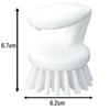 Mameita Kitchen 6cm Wide x Deep x Kitchen Clean for Washing and Easy to Hold with Hanging Made in Sponge, White, 6.2cm 6.7cm High, Pro, Utensils,