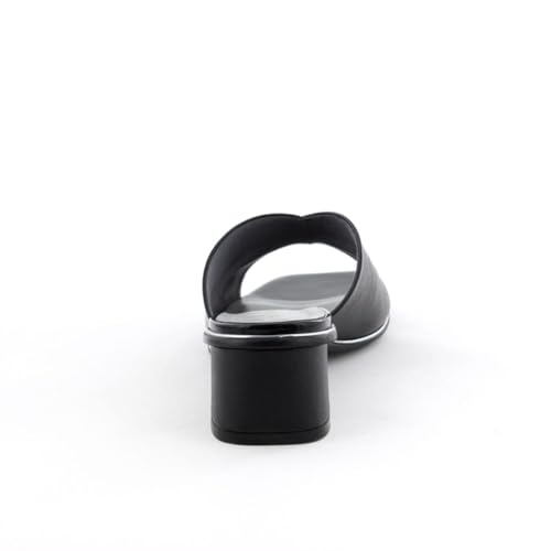 HIMIKO/Himiko/Metal Line Mule Sandals/641201 Black 220