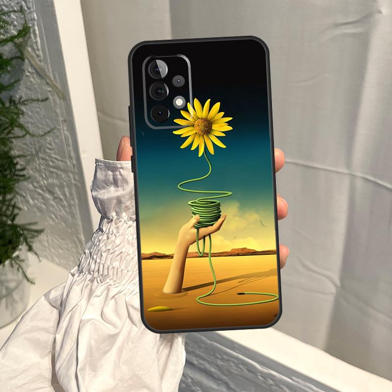 Salvador Dali Painting Case For Samsung Galaxy A15 A35 A55 A54 A34 A14 A13 A23 A33 A53 A52 A32 A12 A56 A36 A16 A17