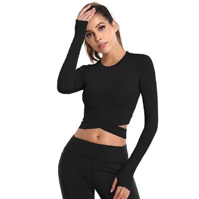 VeroMan Sportswear Long Short M Women's Top, Sleeve, Yoga, Stylish, Length, Ppi-lstops1, Black,