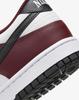 Nike Dunk Low Sneaker dunkel teamrot/schwarz/summit weiß
