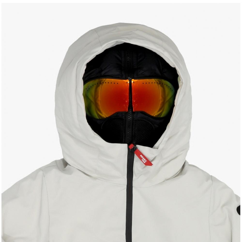 Ai Riders Girls Long Padding Jacket With Goggles Cg782rtdna5