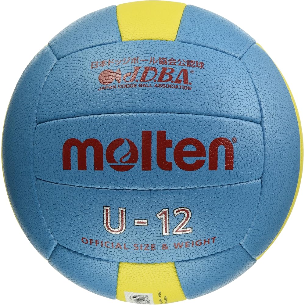 Molten Dodgeball D3C5000-L Lightweight Size 3 Official Game Ball Blue