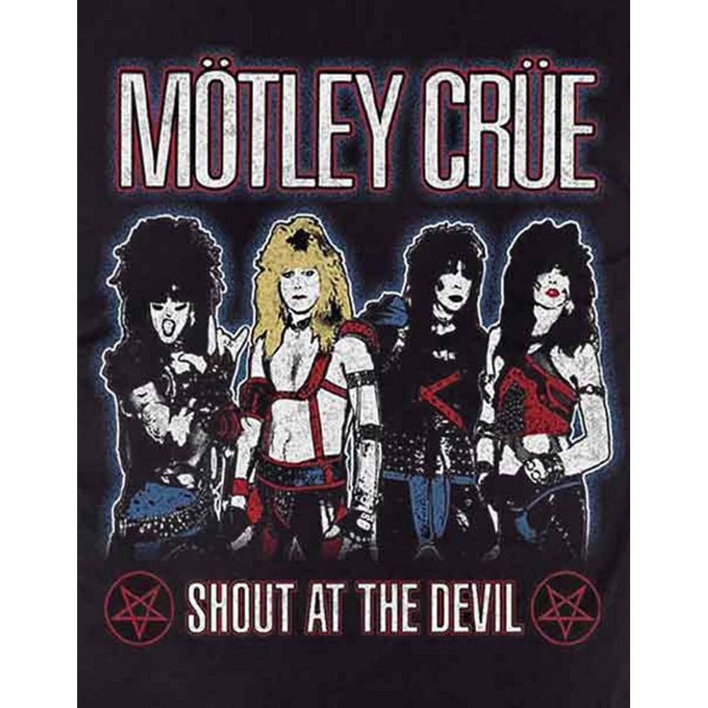 Tricou unisex pentru adulți Motley Crue Shout At The Devil