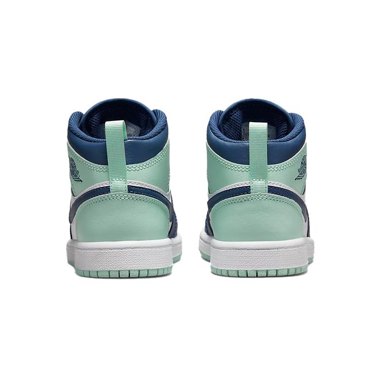 New Jordan 1 Mid Mystic Navy Mint Foam PS 640734-413