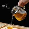 2026 Thickened Glass Teapot with Integrated Infuser – High-Temperature Resistant for Home Brewing