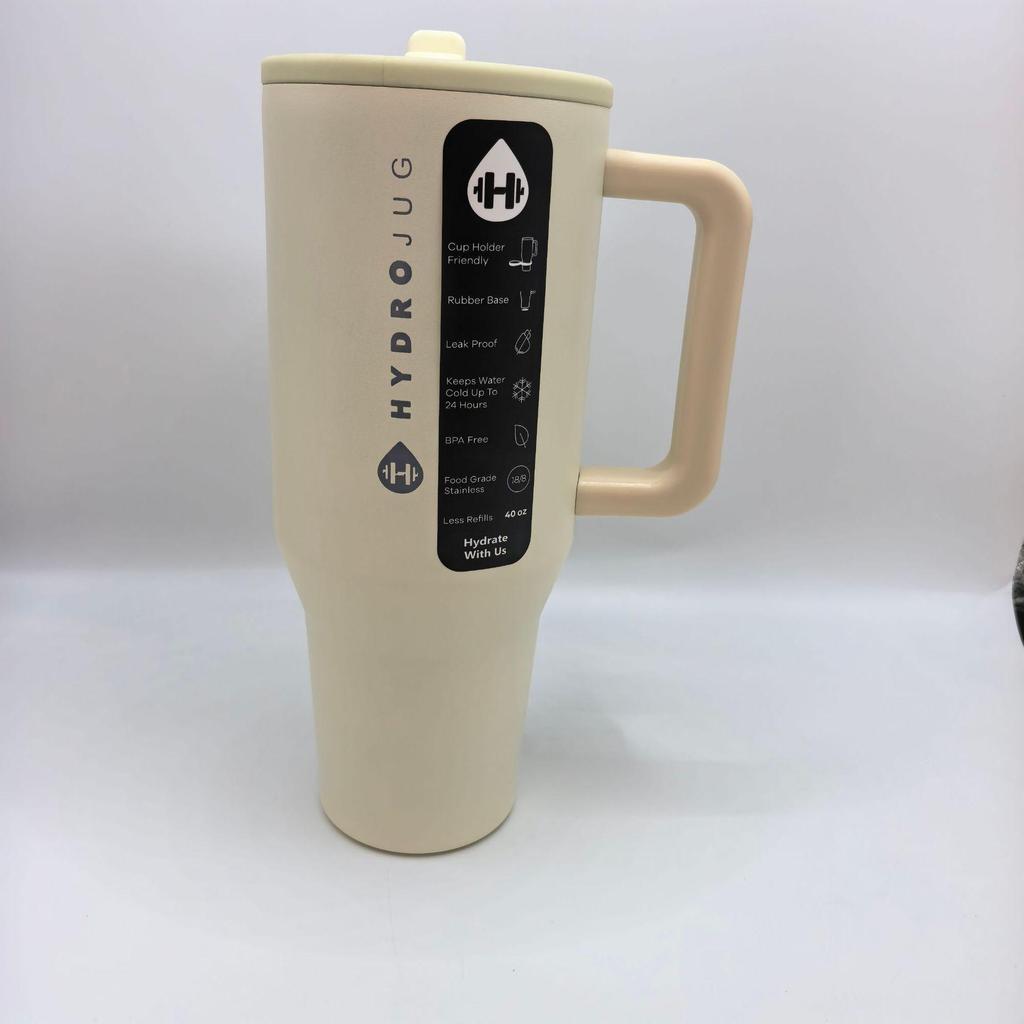 HydroJug Large 32oz/40oz Insulated Leak-Proof Travel Bottle with Handle