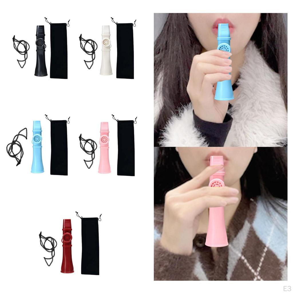 Professional Kazoo Harmonica Portable Unique Gift Musical Instruments Mouth Flute for Ukulele
