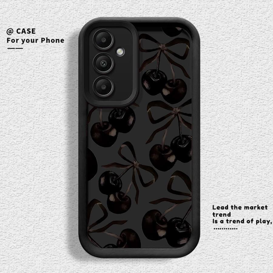 

Чохол для телефону для Samsung Galaxy A26 A32 A56 A12 A13 A15 A16 A51 A73 A35 A36 A53 A54 A71 A72 A34 A23 Стильний візерунок з вишнями Galaxy A35 4G