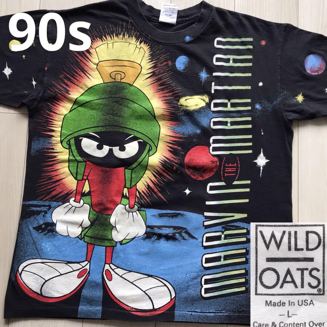 

[USED] Marvin s finest work, 141 Marvin the Martian, 1993 vintage T-shirt