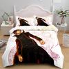 Anime Fairy Tail Boy New Duvet Cover Set With Pillowcases, Kids Bedding Set For Boys Girls Gift Bedclothes Bed Quilt Cover Set