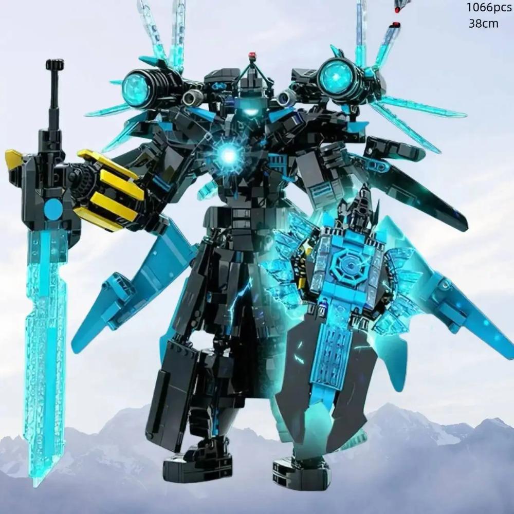 Skibidi Toilet Building Block Toys Cameraman Clock Man Speakerman Tv Man Skibidi Toilet Drillman Speaker Man Titan Clockman